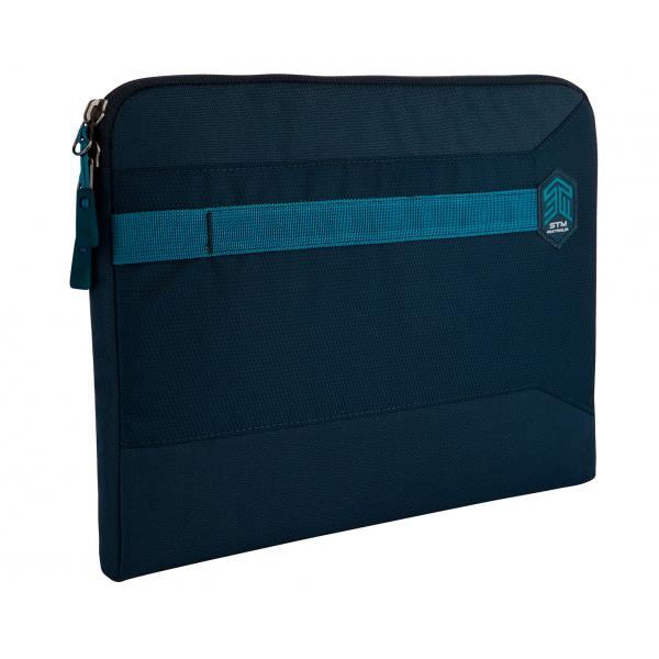  Laptop Sleeve, Navy Blue Anchor Wooden Laptop Bag 15