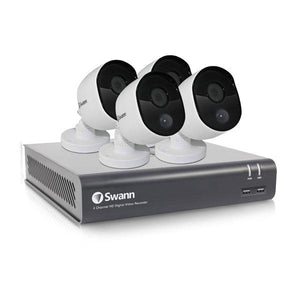 Swann 1080p 1TB DVR with 4x Indoor/Outdoor Security HD Cameras