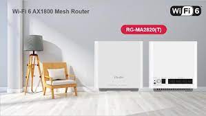 Ruijie RG-MA2820(T) Dual Band Gigabit Wi-Fi 6 Mesh Router 2 Pack